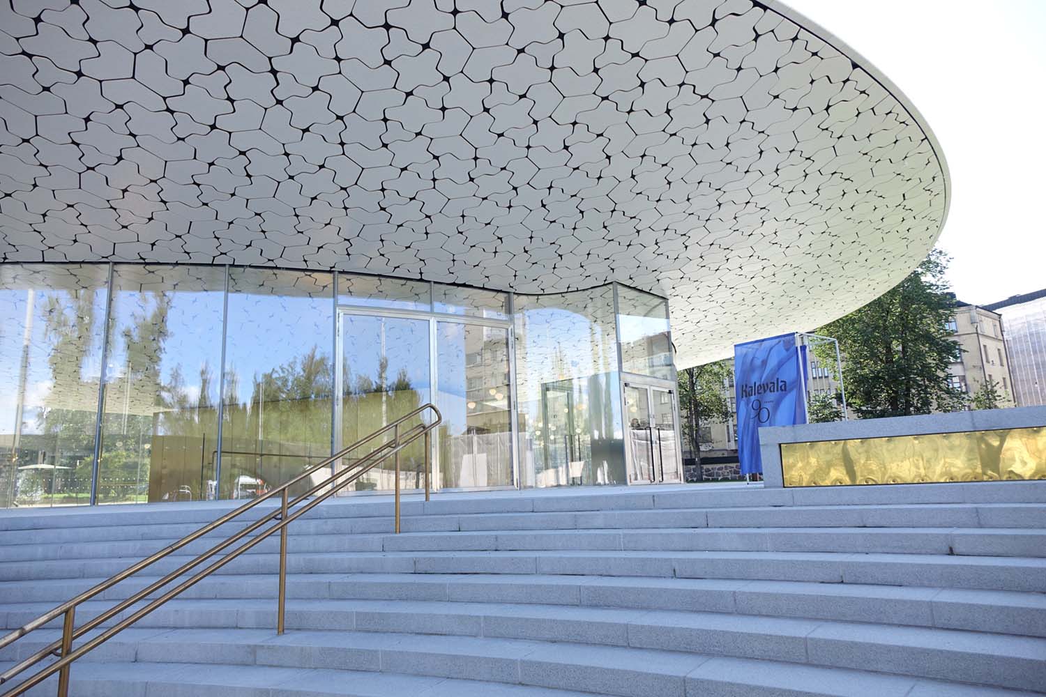 Atlas Kansallismuseon lisarakennus koteloidut ilmankäsittelykoneet